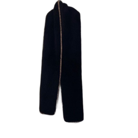 Jenni Faux Fur Scarf Black - Picture 1 of 4